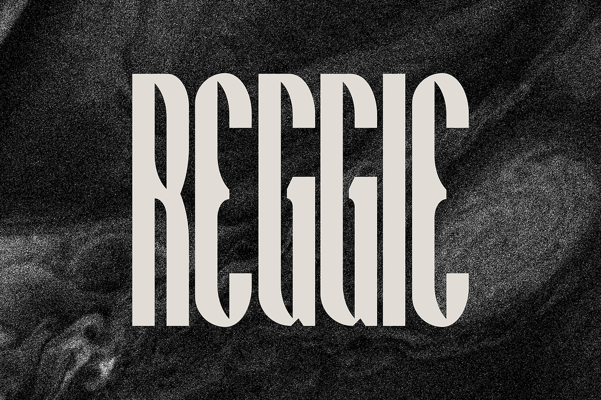 Reggie - Condensed Display Font, a Sans Serif Font by Typeparties (Photo 6 of 8)