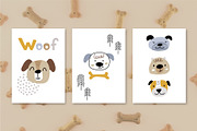 Doggy Woof. Vector dog patterns, a Pattern Graphic by ValeriiaFeeva (Thumbnail 10 of 11)