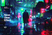 Neon Glow Effect, a Layer Style Add-On by Design Squad (Thumbnail 1 of 5)