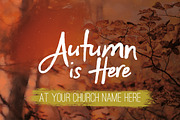 Autumn Is Here Large Invite Card, an Invitation Template by Team Alabaster (Thumbnail 2 of 3)