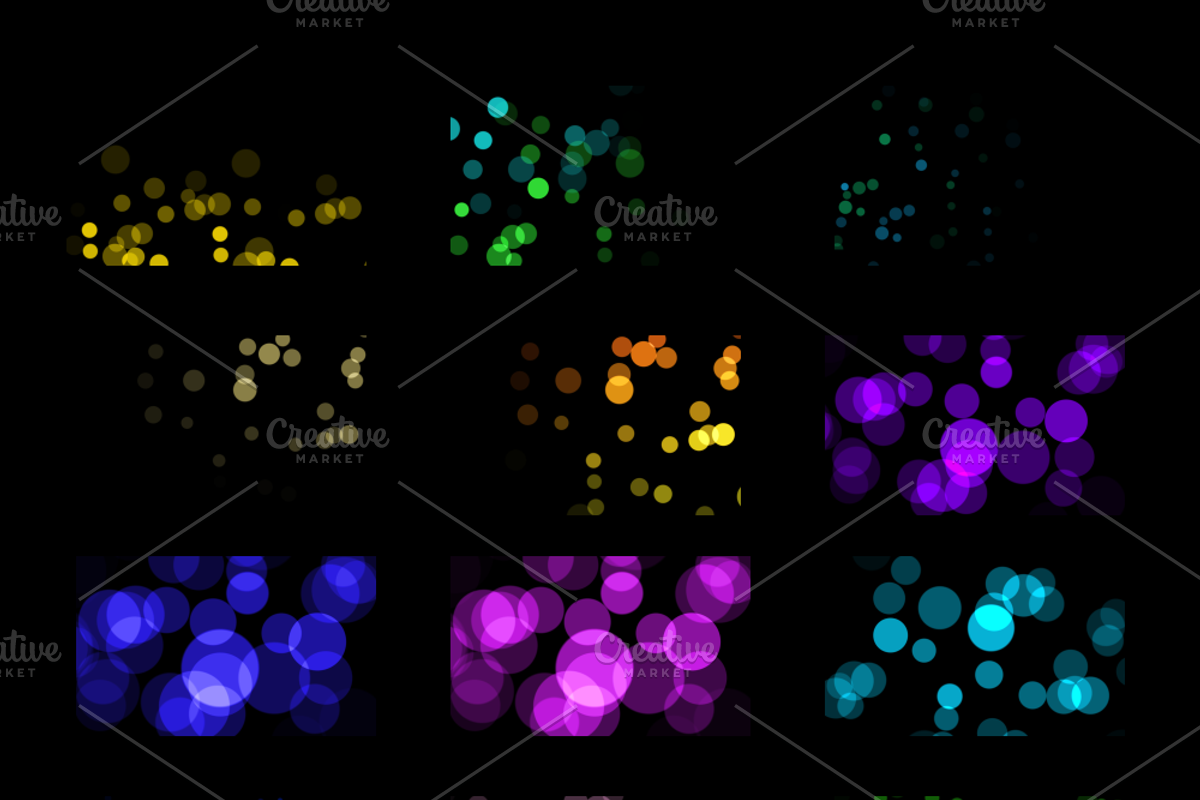 Bokeh High Quality Transparent preview 3