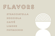 Outlined: A Hand-Lettered Font, a Sans Serif Font by Britt Fabello (Thumbnail 3 of 6)