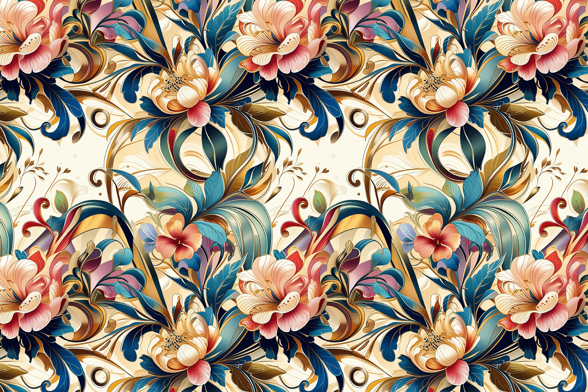 Royal Bouquet - Floral Patterns, a Pattern Graphic by Art Sproot (Photo 11 of 12)