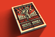 Rock Voice Concert, a Flyer Template by Muhamad Iqbal hidayat (Thumbnail 2 of 3)