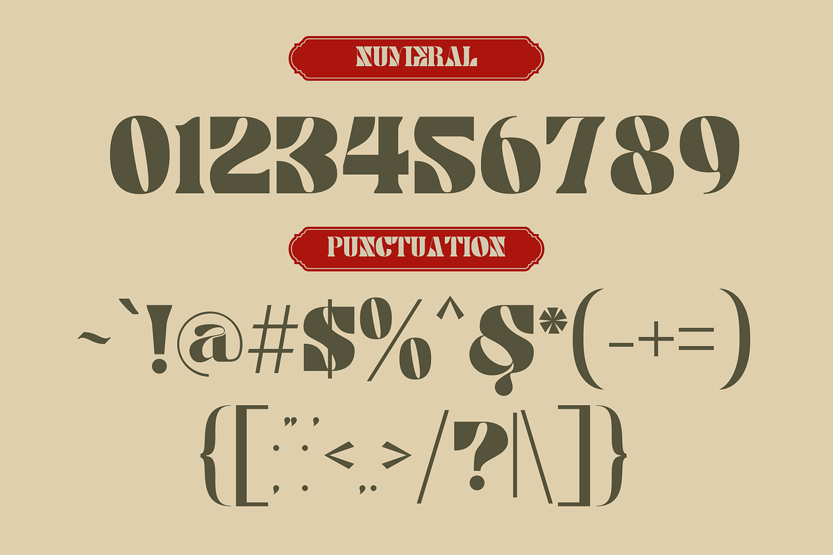 Retro Qesmo - Logo Bold Font, a Serif Font by Nirmana Visual (Photo 10 of 10)