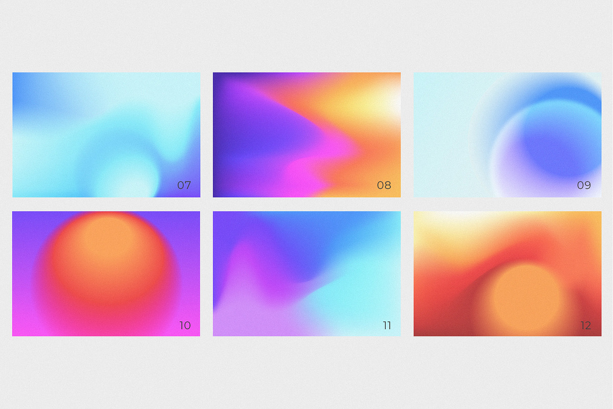 Soul Energy vibrant noisy gradients