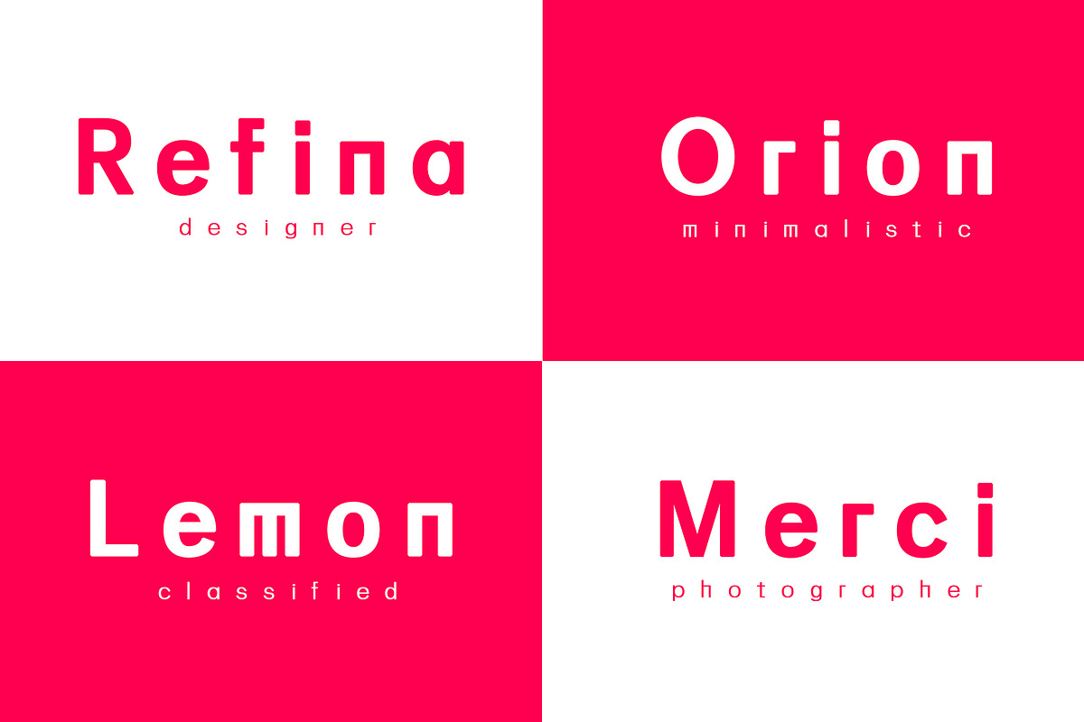 Linnett Sans Serif Font Family preview 6