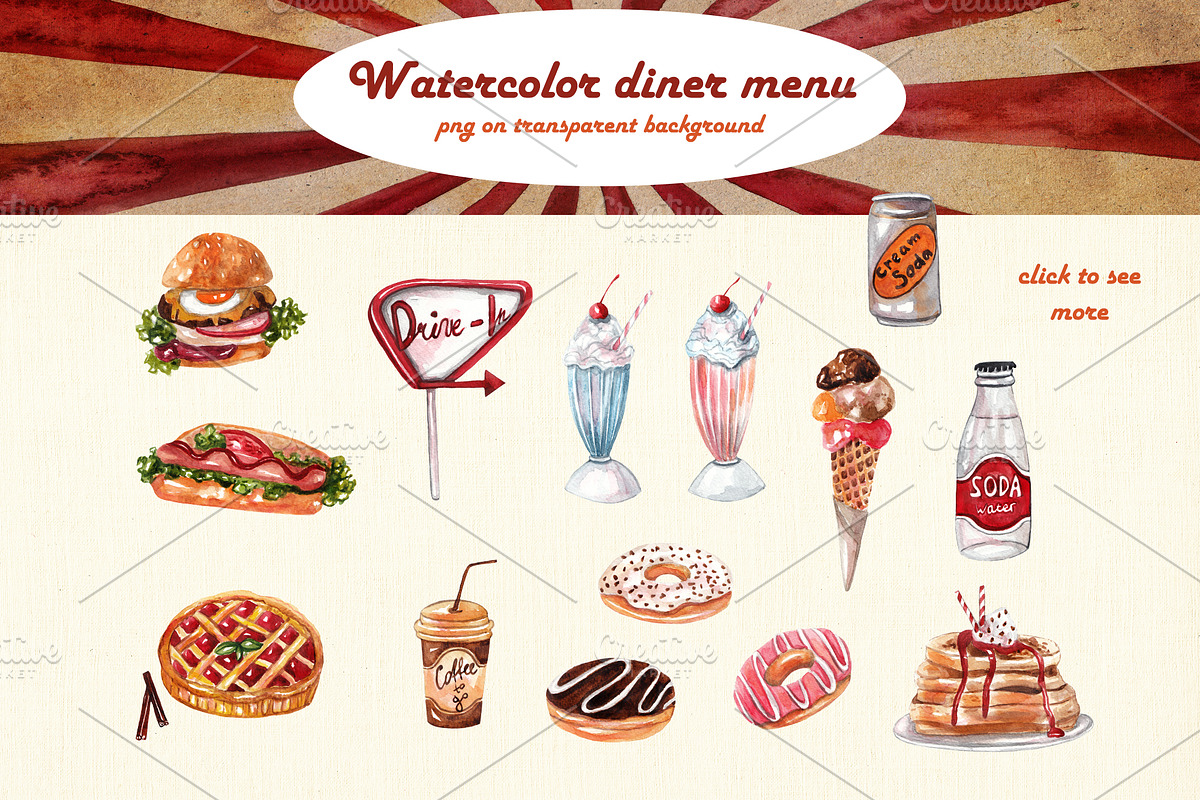 The good old times, a Food Illustration by Scarlet Heath Art (Photo 4 of 10)