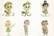 Peter Pan Watercolor Clipart Bundle, an Illustration by DreamCafeArt (Thumbnail 8 of 8)