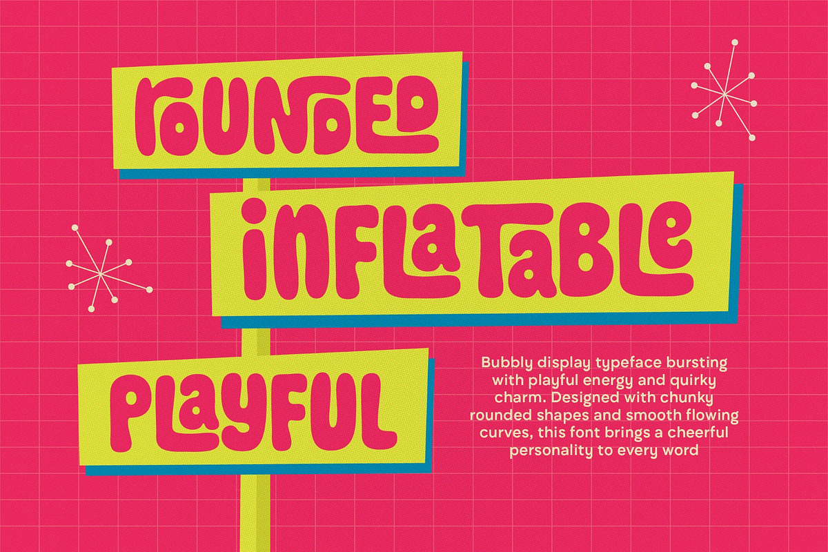 Chubble Bricode, a Sans Serif Font by graphicook (Photo 2 of 10)