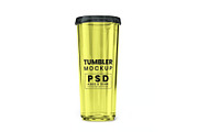 Tumbler Mockup Template, a Household Mockup by DesignRushMarket (Thumbnail 4 of 5)