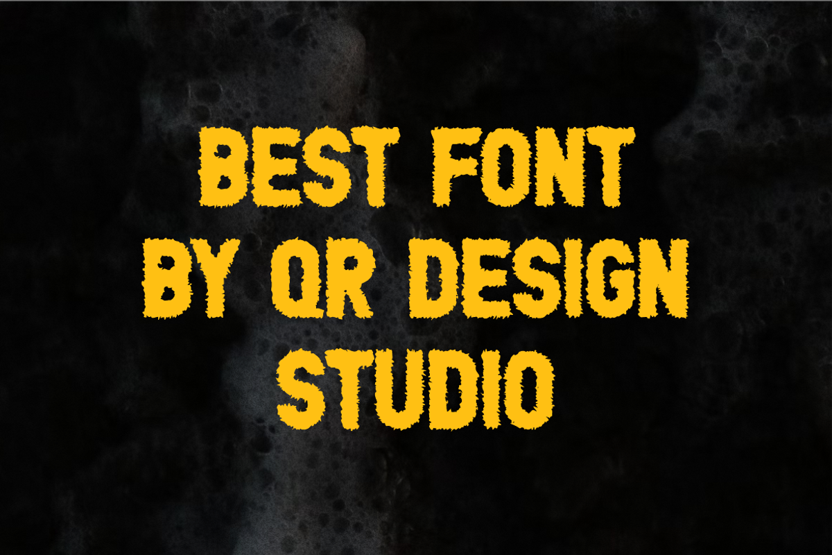Stamp Brushed Font, a Sans Serif Font by QR Design Studio (Photo 3 of 6)