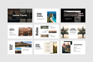 Lomea - Travel Powerpoint Template