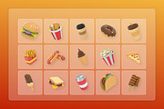 Fast Food & Junk Food 3D Icon Set, a Work Illustration by twinstd (Thumbnail 6 of 6)