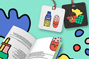 bizarre crazy medical stickers, a Graphic by okchizh (Thumbnail 7 of 7)