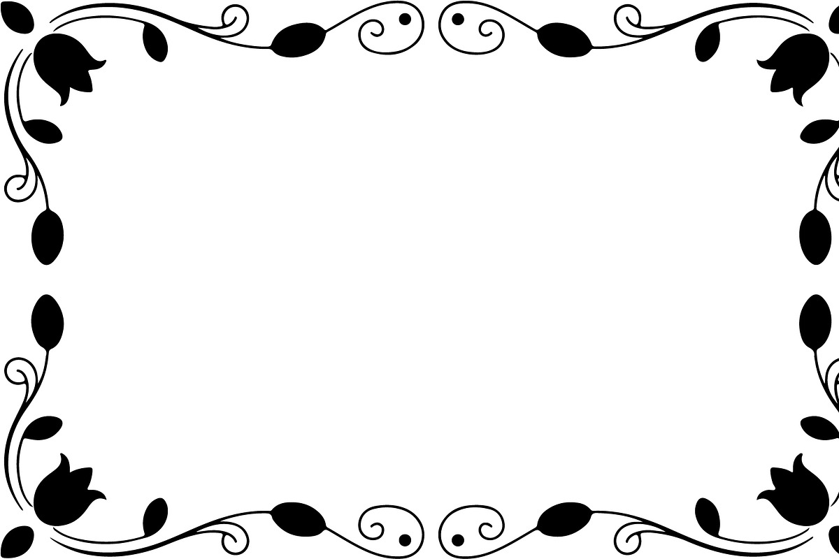 Elegant Decorative Border Frame, a Decorative Illustration by himelgfx (Photo 2 of 21)