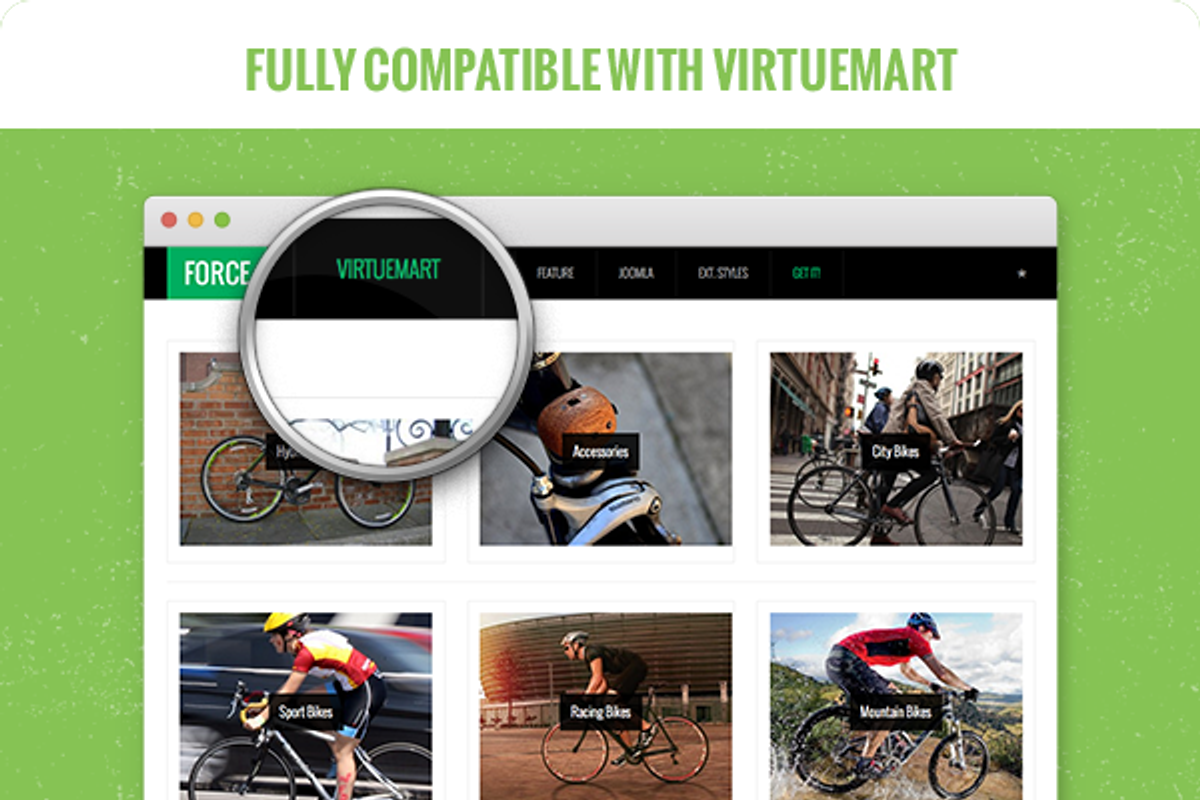 JSN Force- E-Commerce Template, a Websites & App Template by JoomlaShine (Photo 4 of 5)