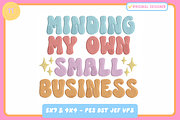 Small Business Embroidery Design, a Pattern Graphic by Thread Tech Aus (Thumbnail 1 of 4)