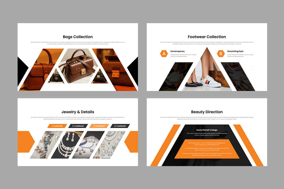 Lookbook Presentation Template, a Presentation Template by White Graphic (Photo 9 of 11)