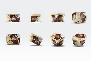 Ice Cream Container Mock-Up