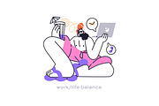 Personal development concept set, a Person Illustration by PaperTrident (Thumbnail 13 of 27)