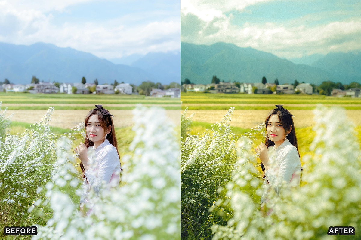 Ai Cherry Blossom Lightroom Presets, a Brushes & More by AAA Presets (Photo 3 of 13)