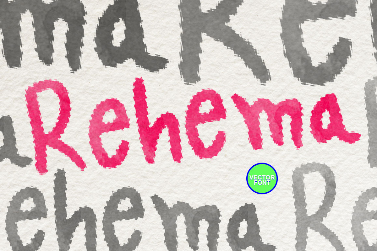 Rehema Handwritten typeface