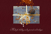 Gift Wrapped in Christmas Ribbons, an Object Graphic by Anzhelika (Thumbnail 4 of 12)