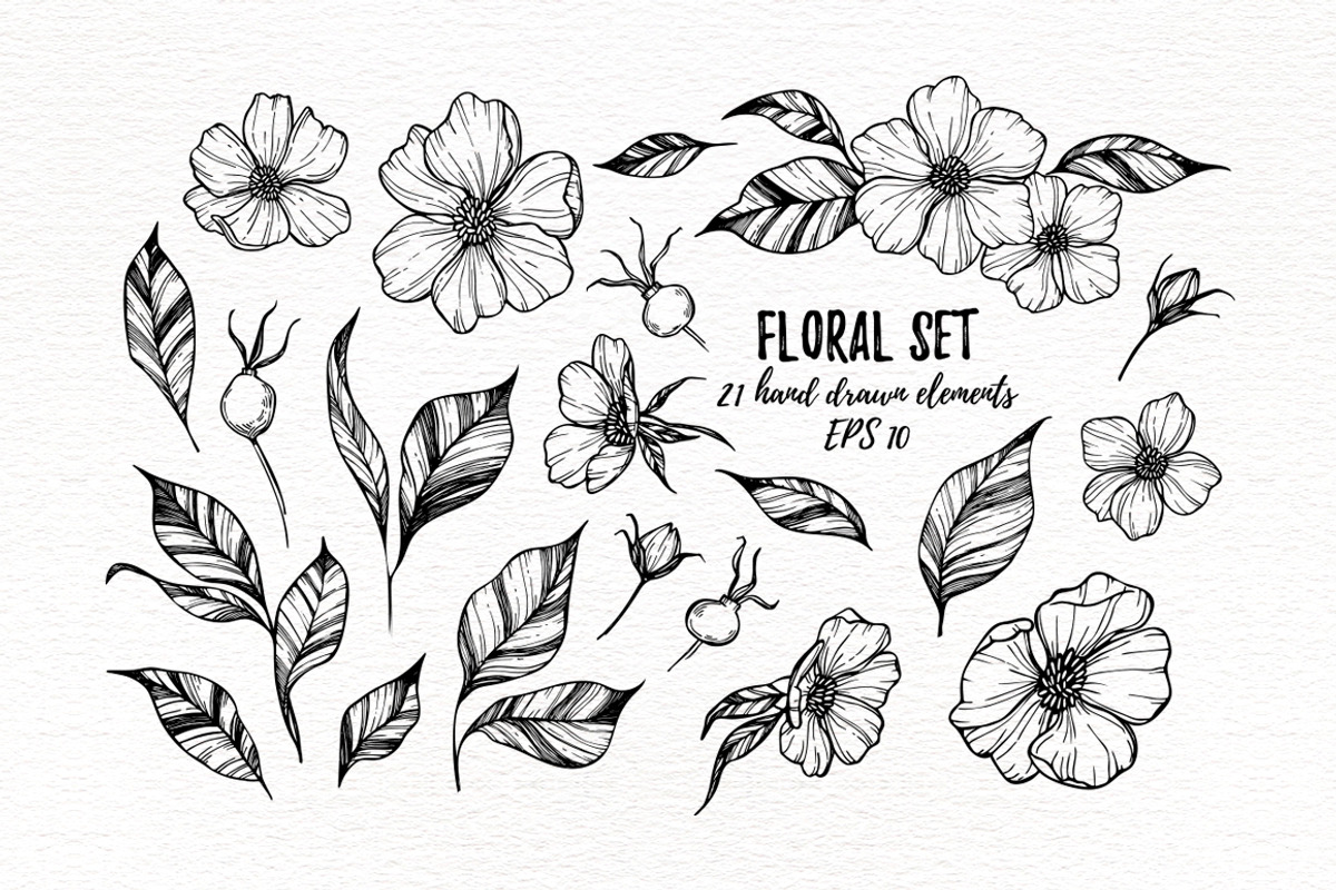 Floral Design. Part I, a Decorative Illustration by Kate Macate (Photo 2 of 6)