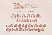 Dream to Berich Modern Bold Serif, a Serif Font by zeenesia (Thumbnail 18 of 19)
