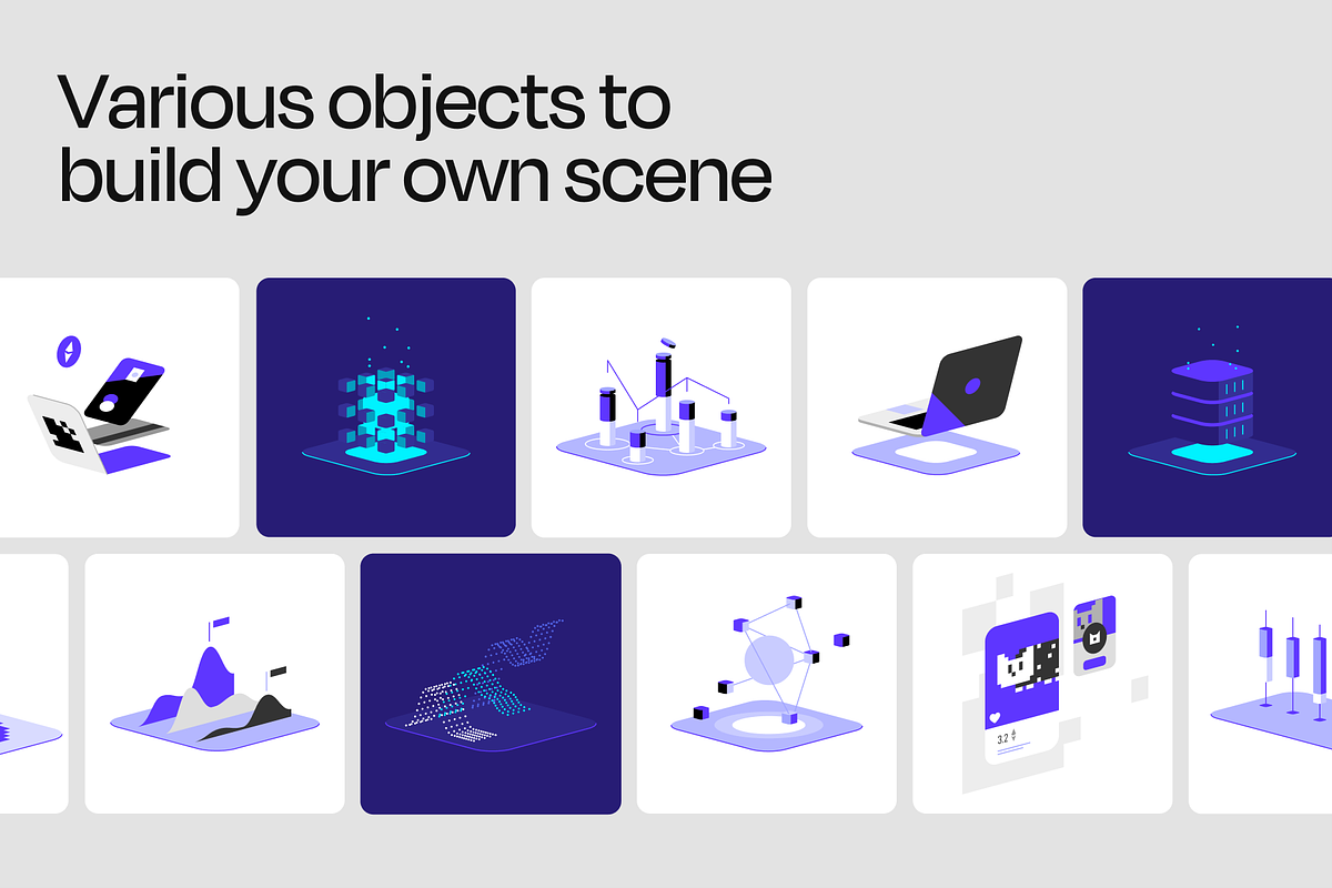 Virtual Reality & AR Illustrations, a Templates & Theme by Formfrom (Photo 7 of 12)
