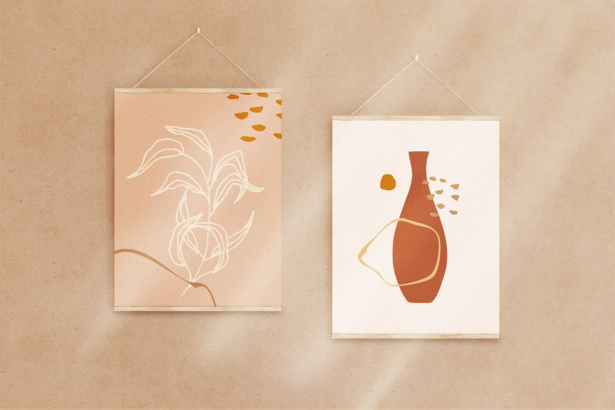 Modern Abstract Bohemian Posters, a Graphic by Ayya Studio (Photo 3 of 9)