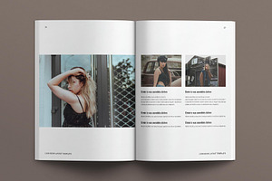 Editorial Lookbook Template