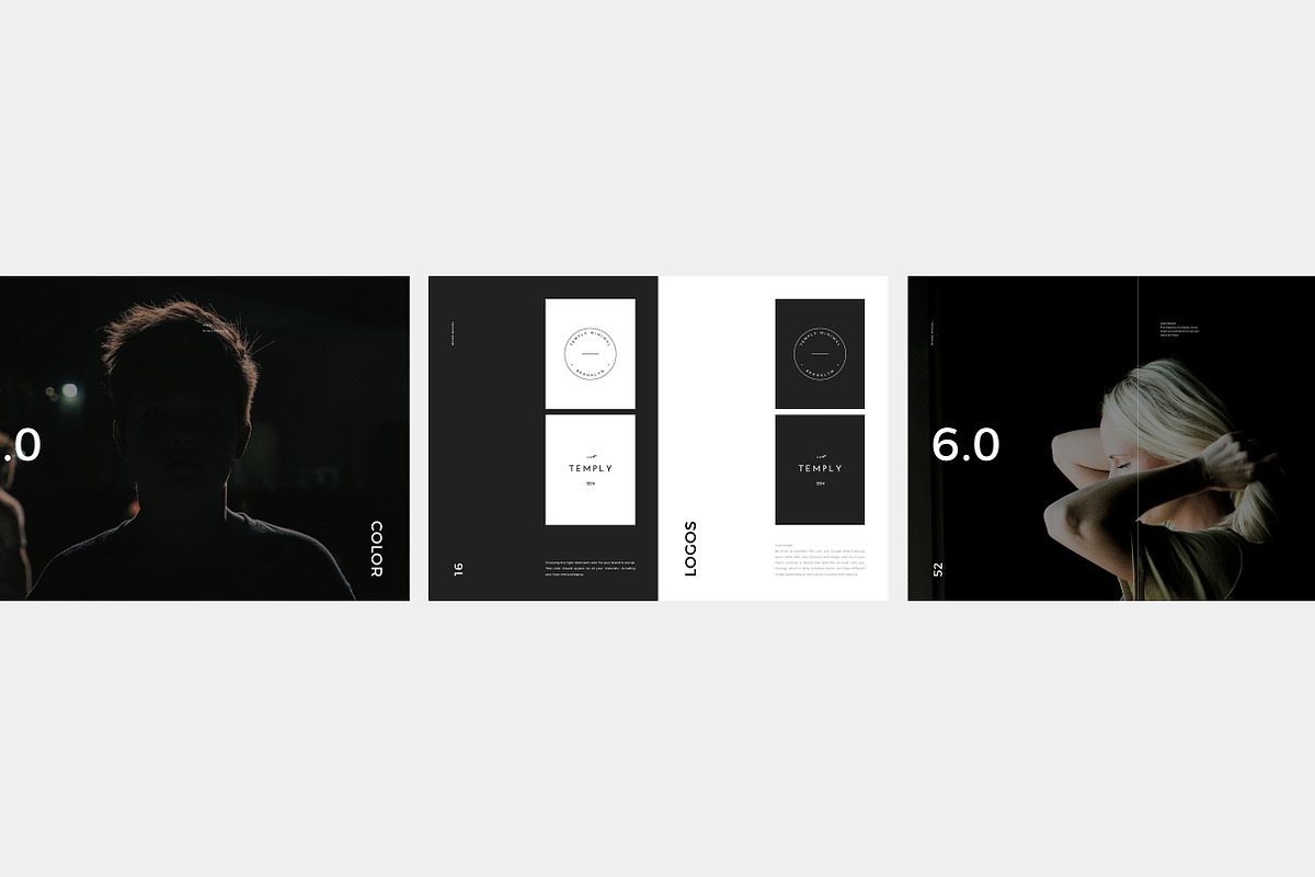Brand Manual, a Brochure Template by T E M P L Y (Photo 2 of 9)