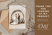 Western Boho Wedding Clipart, an Illustration by NadiaTheronArt (Thumbnail 5 of 5)