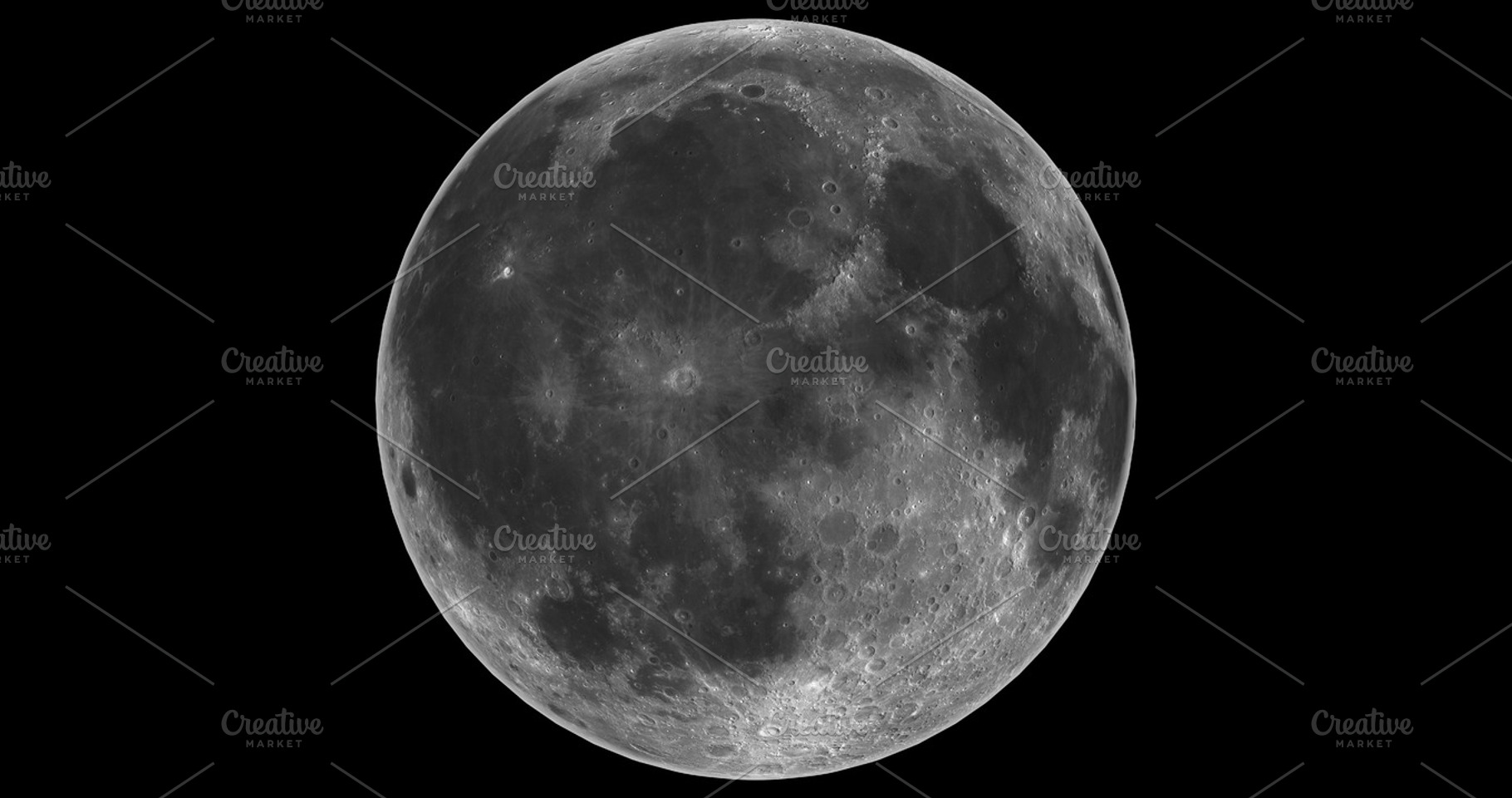 Full moon containing moon, space, and 3d, a Nature Photo by Flash My Pixel