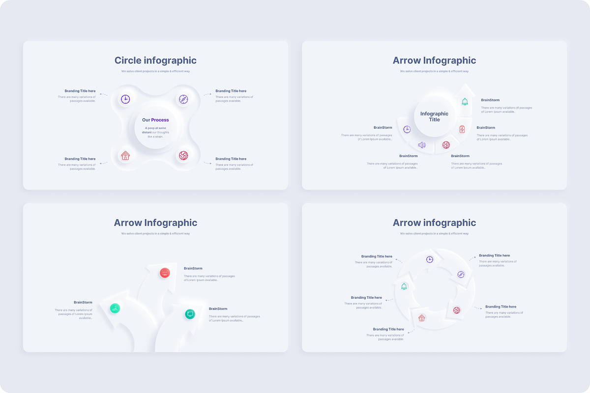 Neumorphic Presentation Template, a Presentation Template by TemplateZuu (Photo 44 of 48)