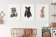 Woodland Babies Wild Animals Clipart, an Animal Illustration by whiteheartdesign (Thumbnail 17 of 28)