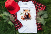Watercolor Woodland Animals Clipart, an Illustration by Moon Studio (Thumbnail 11 of 11)