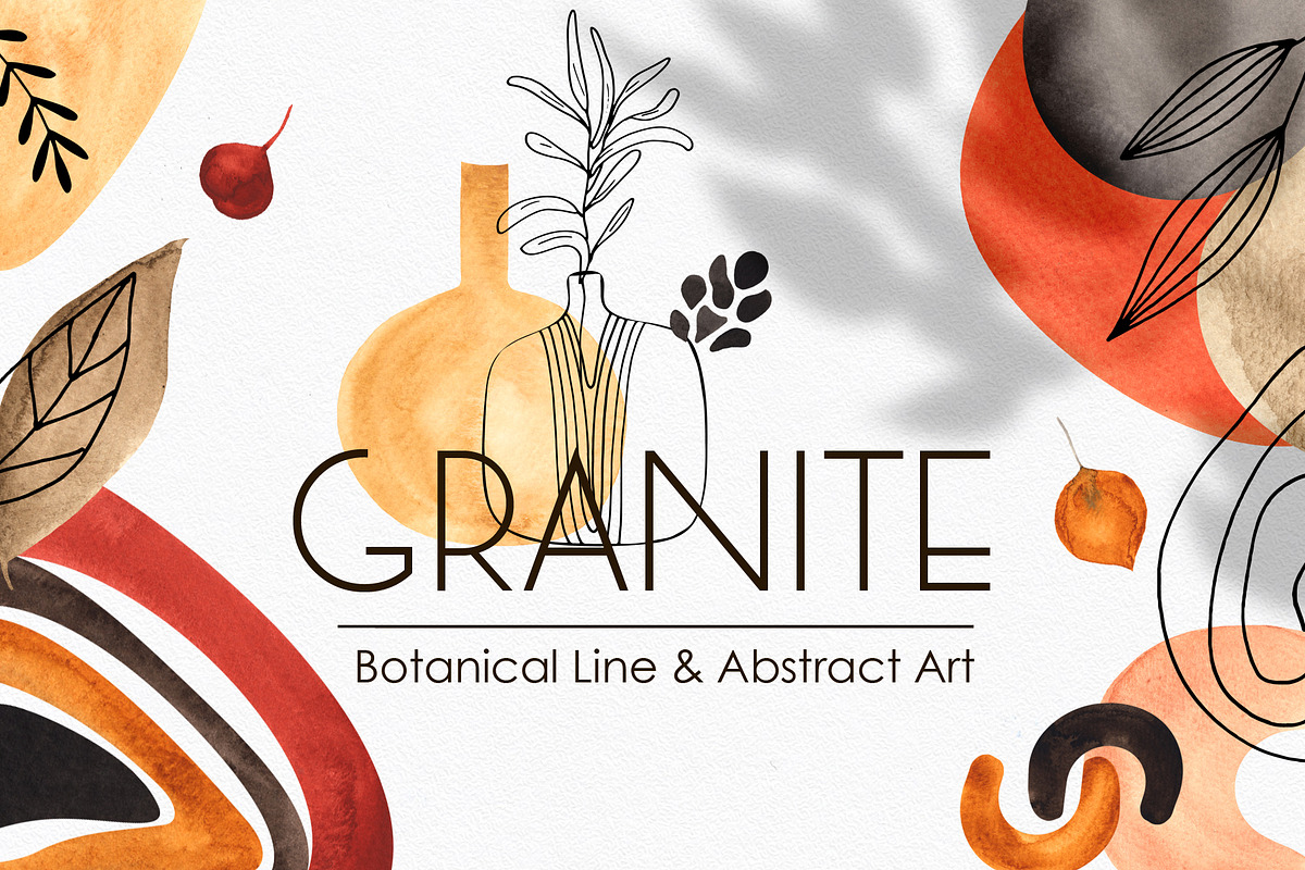 ABSTRACT  BUNDLE 4 in 1, an Object Graphic by Ana-Sakuta (Photo 8 of 31)