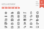 50+ Hotel & Resturent Hand Drawn, an Icon by Dinosoftlabs (Thumbnail 1 of 2)