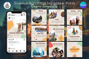 Instagram Summer Posts Pack