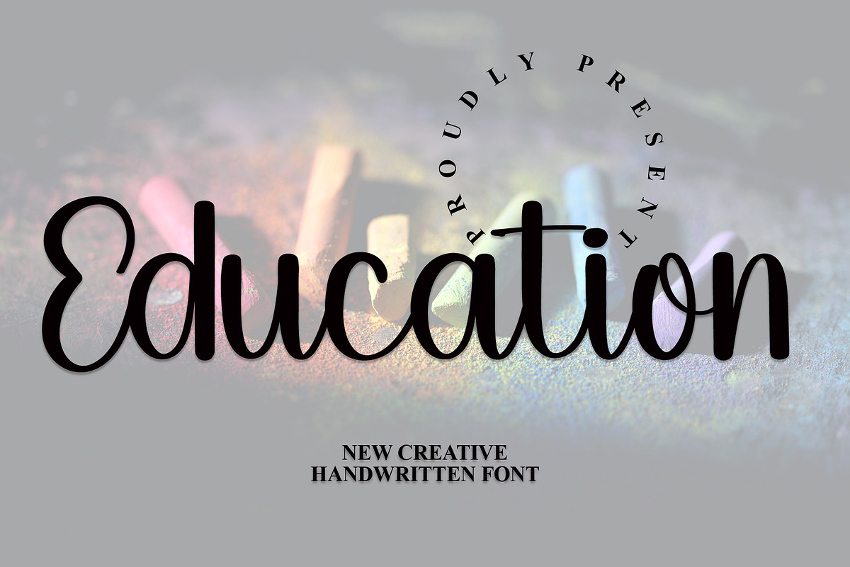 Education, a Handwritten Font by FreshTypeINK (Photo 6 of 6)