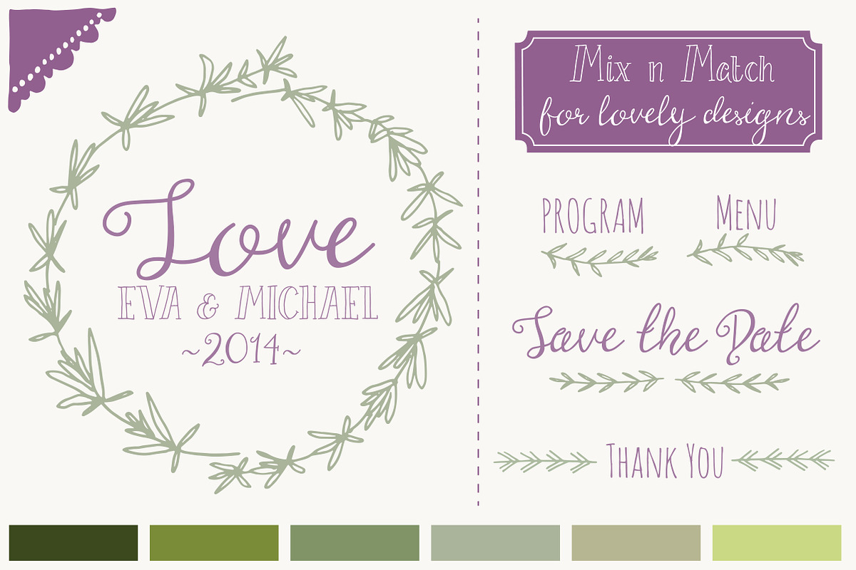 Rosemary Clip Art & Vectors preview 2