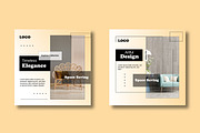 Modern Furniture Social Media Set, a Social Media Template by MightyDesign (Thumbnail 3 of 8)