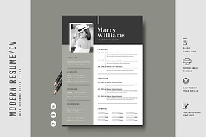 340. Modern Resume Template