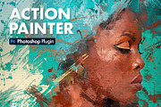 Action Painter Photoshop Plugin, a Plug-in Add-On by Blacknull (Thumbnail 1 of 17)
