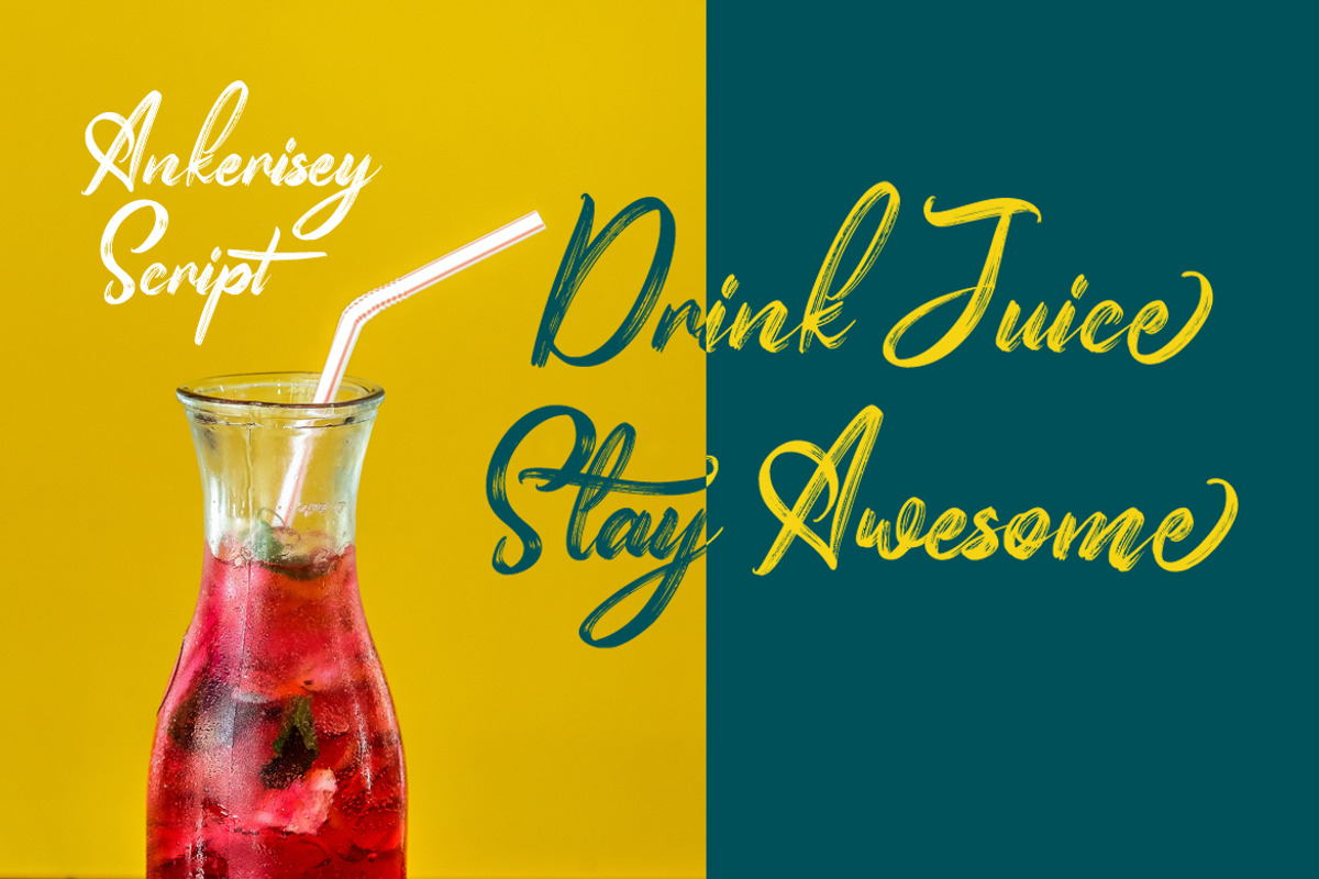 Ankerisey - Handwritten Font preview 5