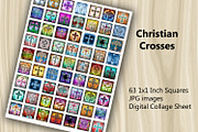 Collage Sheet  Christian Crosses, a Print Template by Kseniya-Omega (Thumbnail 2 of 3)