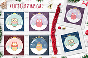 Winter Owls: patterns, illustrations, a Pattern Graphic by Gulnara Sabirova (Thumbnail 8 of 10)